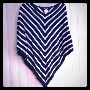 Chico’s striped shawl NWT